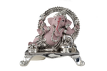 Load image into Gallery viewer, Silver  Ganesh ji with pink Body
