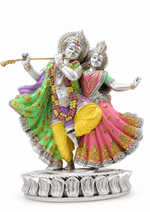 Load image into Gallery viewer, DANCING RADHAKRISHNA 9"