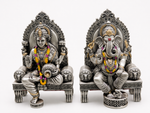 Load image into Gallery viewer, GANPATI LAXMI ON CHOWKY SET 5"