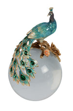Load image into Gallery viewer, PEACOCK CRYSTAL BALL