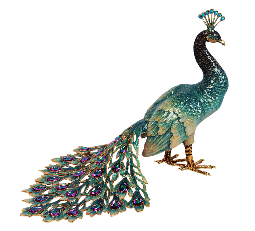 PEACOCK-FULL ENAMELED