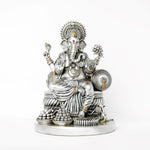Load image into Gallery viewer, COSMIC GANESHA- BIG Silver plated
