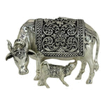 Load image into Gallery viewer, COW &amp; CALF PURE SILVER IDOL 925 (ANTIQUE)

