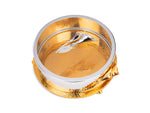 Load image into Gallery viewer, ROUND BOX-GOLD PLATED

