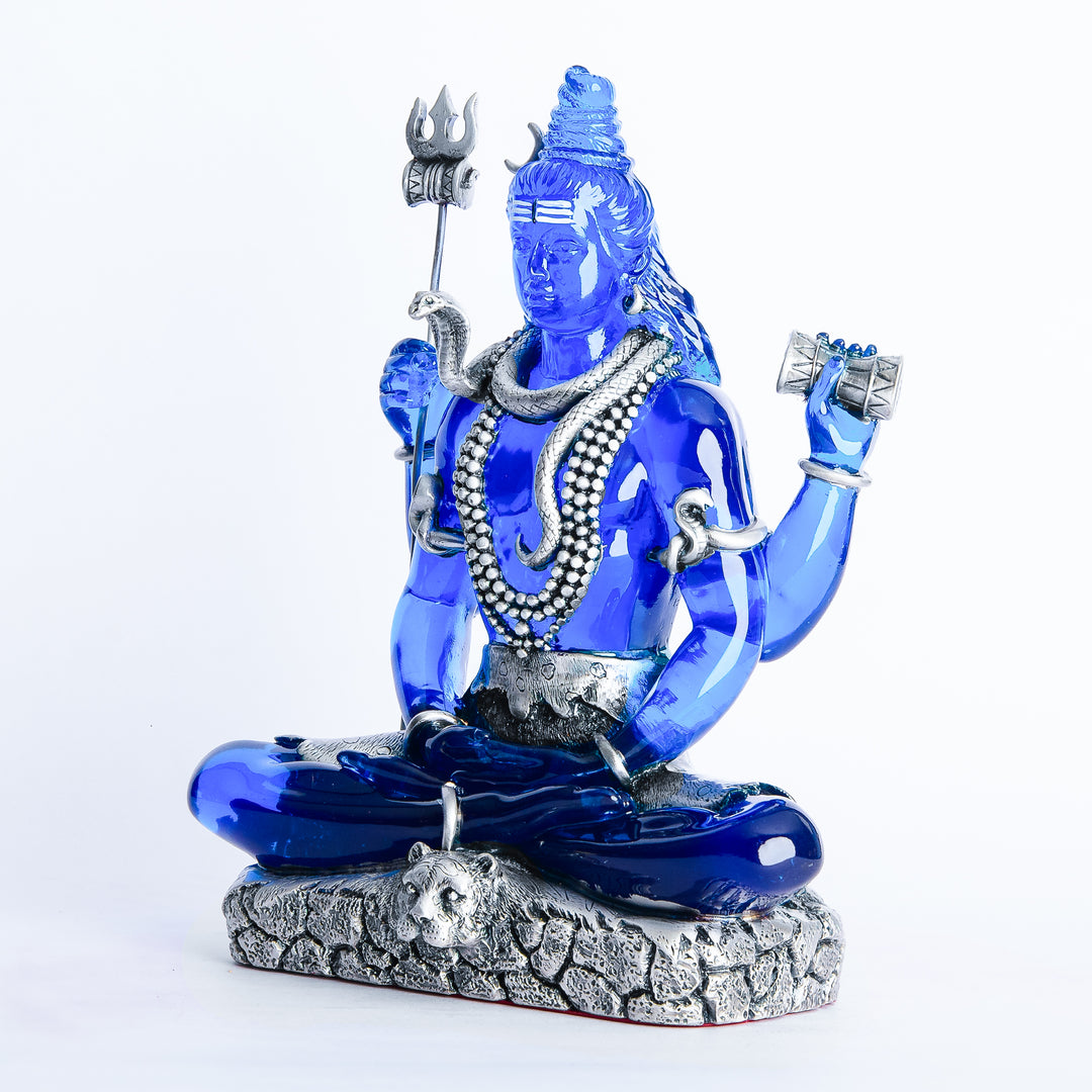 Sitting Shanker (Blue Crystal)- S