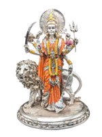 Load image into Gallery viewer, DURGA-MATA-WITH-LION-GOD-IDOL-CODE
