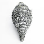 Load image into Gallery viewer, LOTUS GANESHA SHANKHA BIG-ANTIQUE
