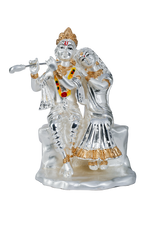 Load image into Gallery viewer, Silver Radha Krishna
