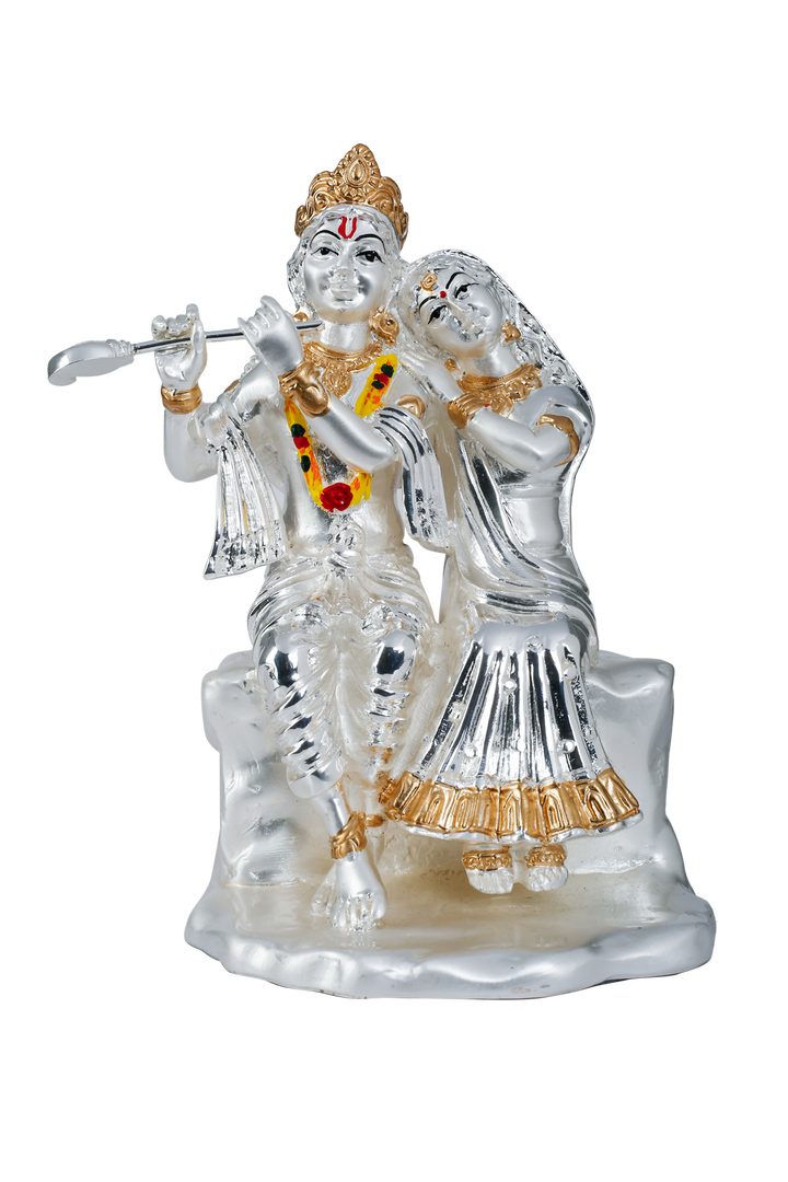 Silver Radha Krishna