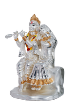 Load image into Gallery viewer, Silver Radha Krishna
