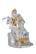 Load image into Gallery viewer, Silver Radha Krishna
