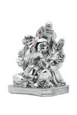 Load image into Gallery viewer, Silver Sitting Ganesh Ji
