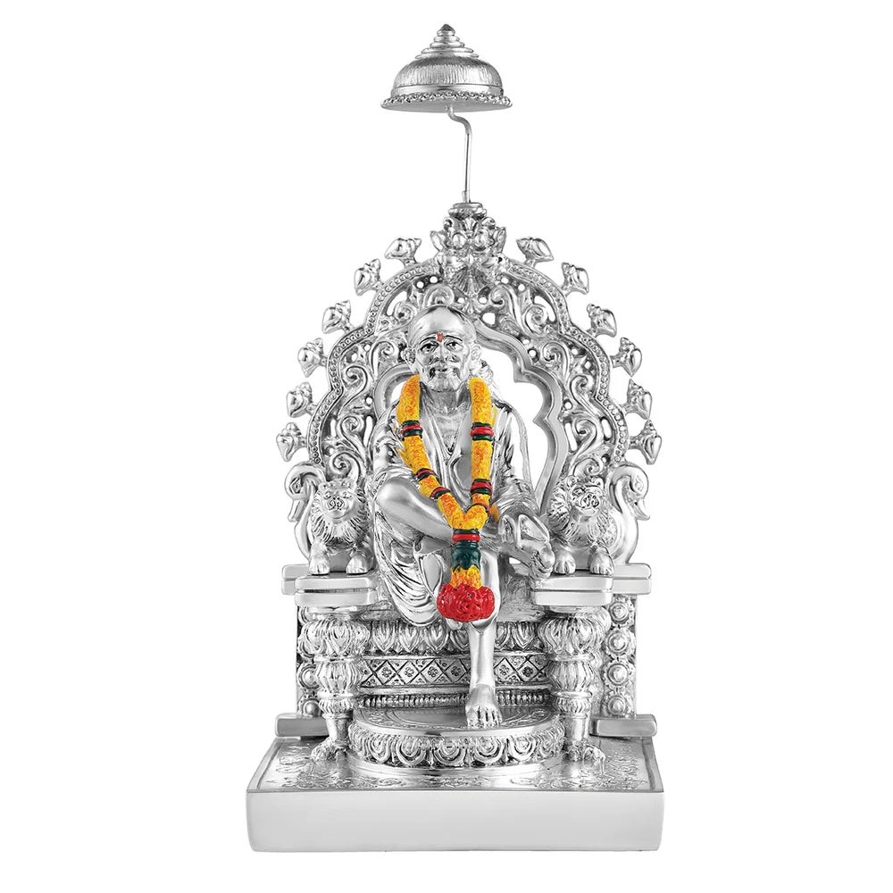 Chatar Sai Baba Medium (9790)- Silver