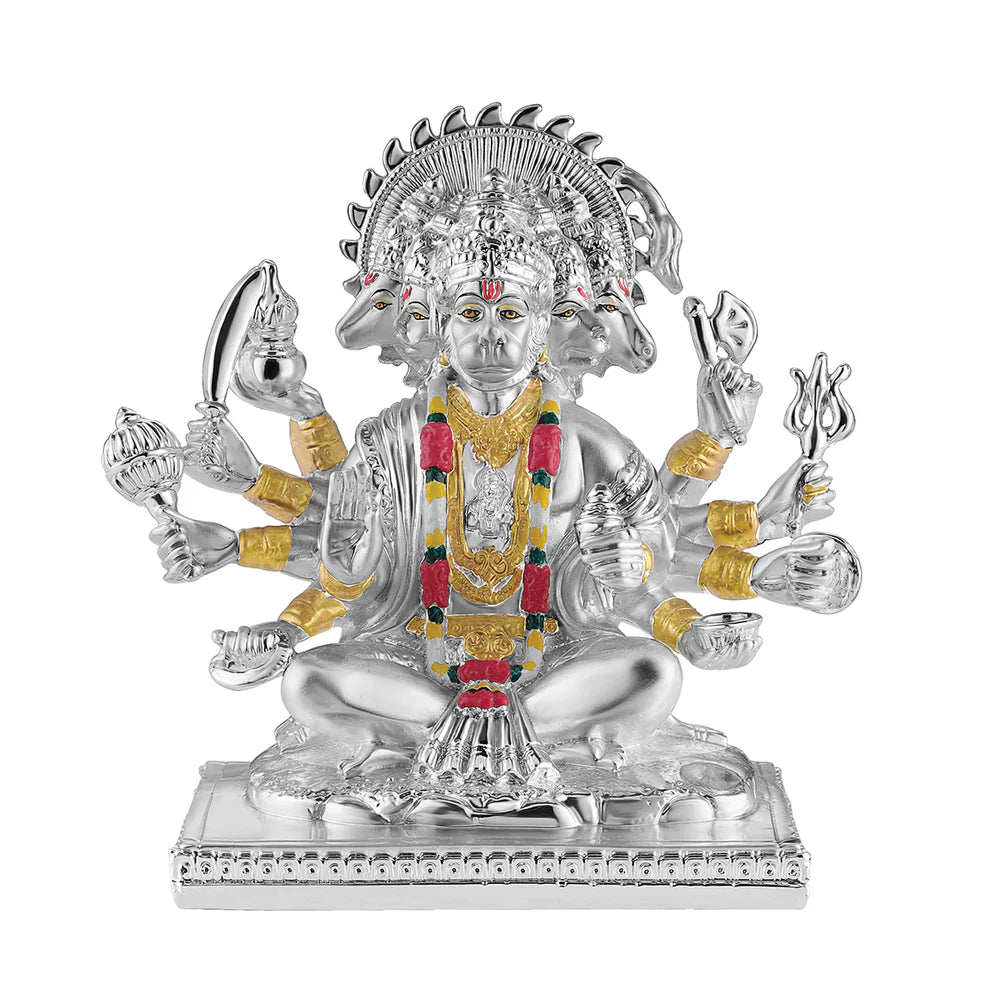 Panchmukhi Hanuman ji Silver