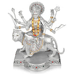 Load image into Gallery viewer, Maa Durga Silver (H35cm) Super Large
