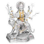 Load image into Gallery viewer, Maa Durga Silver (H35cm) Super Large
