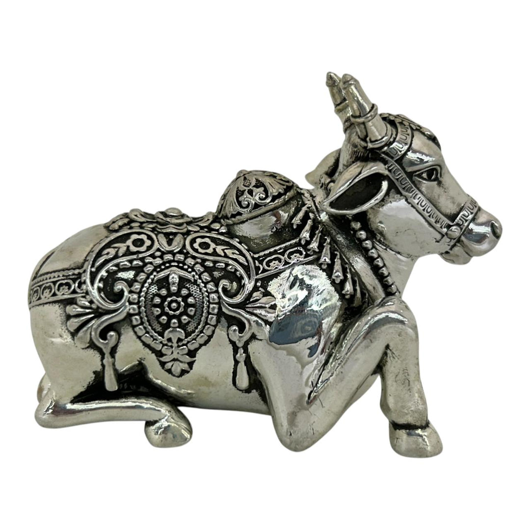 NANDI JI PURE SILVER IDOL 925 (ANTIQUE)