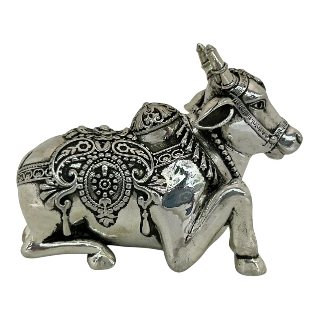 NANDI JI PURE SILVER IDOL 925 (ANTIQUE)