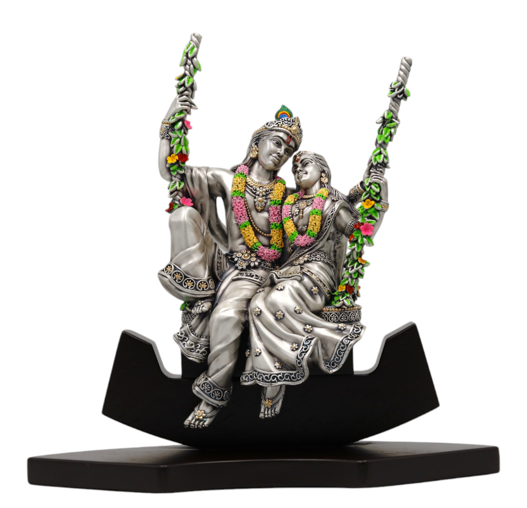 RADHAKRISHNA ON SWING BIG