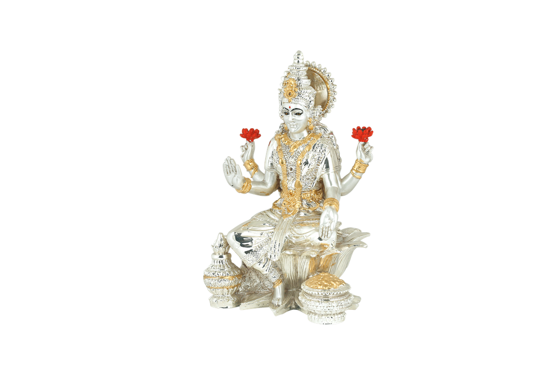 Silver Plated LOTUS LUXMI