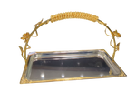 Load image into Gallery viewer, RECTANGLE GOLD PLATED BASKET
